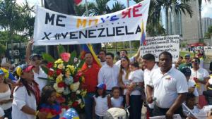 Alcalde de Doral en Miami marchó en apoyo a Venezuela