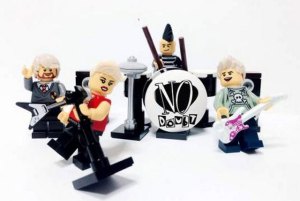 Bandas de rock en su versión Lego (Fotos)