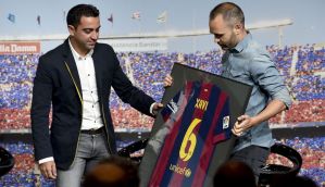 El emotivo acto del FC Barcelona para despedir a Xavi Hernández (Fotos + Video)
