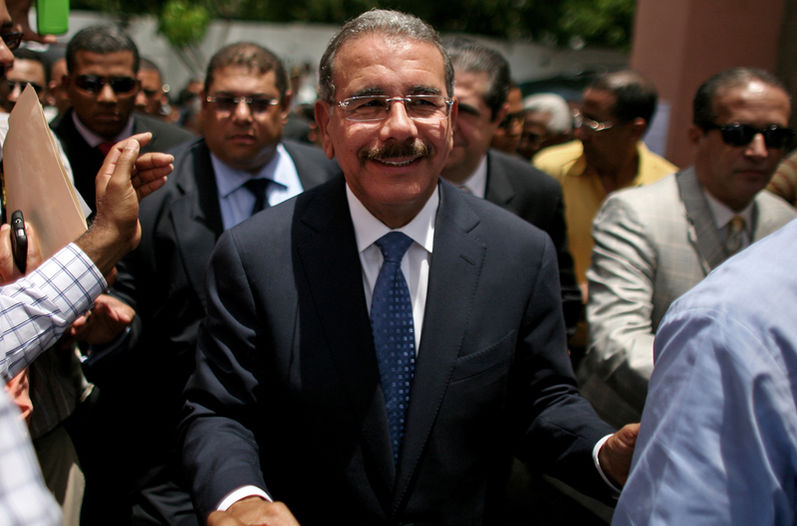 Danilo Medina fue reelecto en República Dominicana con 61,74% de los votos