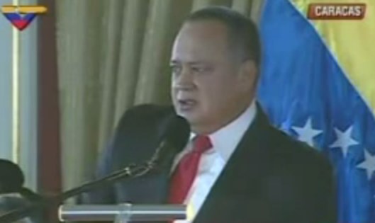 Diosdado Cabello acusa de racismo a opositores por no asistir a acto de Pedro Camejo (Video)
