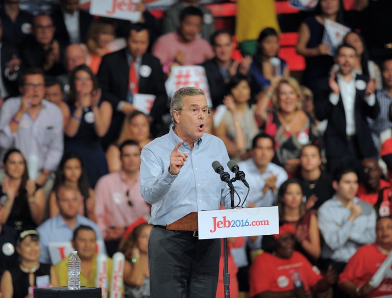 Jeb Bush: “Soy candidato a la presidencia de EEUU”