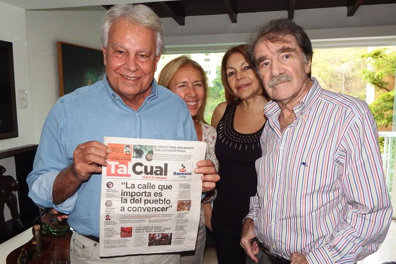 Petkoff recibió el Ortega y Gasset de manos de Felipe González (FOTOS)