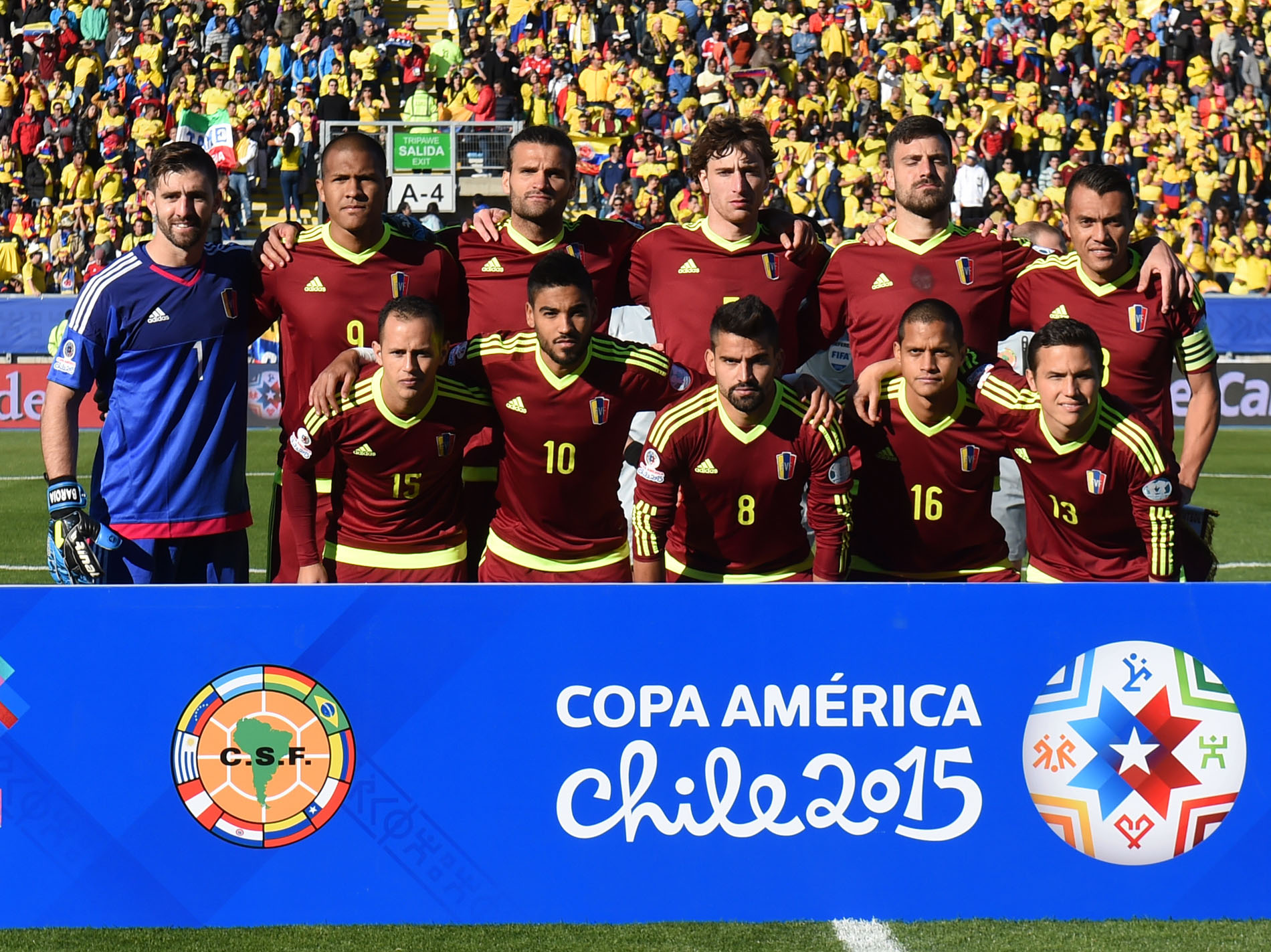 Las mejores FOTOS del debut Vinotinto en la Copa América 2015