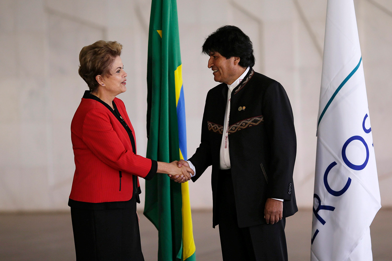 Cancilleres firman en Brasil adhesión de Bolivia como miembro pleno del Mercosur