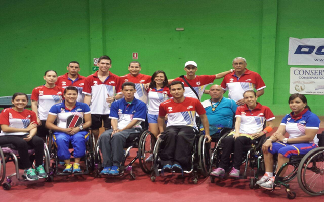 Selección de Tenis de Mesa adaptada trabaja rumbo a los Panamericanos