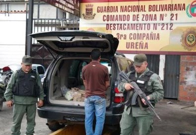 Detienen a venezolano con un millón 200 mil bolívares en el vehículo vía Cucutá