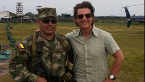 Tom Cruise visita al Ejército de Colombia en departamento de Amazonas (Fotos)