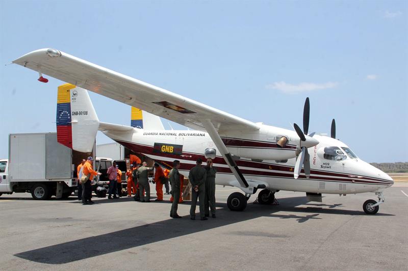 Este es el avión de ayuda humanitaria que envió Venezuela a Dominica (Fotos)