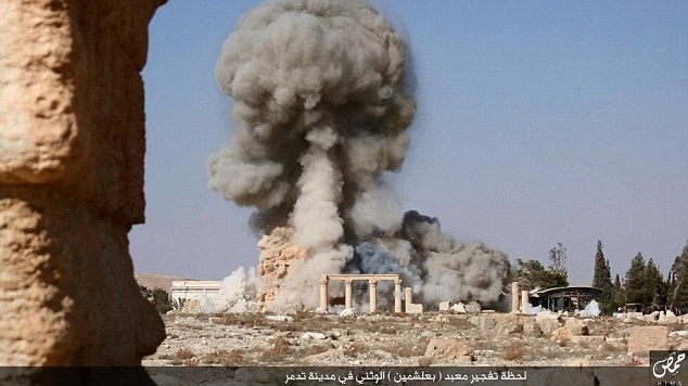 Estado Islámico dinamitó el templo de Bel en Palmira