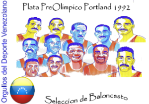 Roster de Venezuela en Preolímpico de Portland 1992