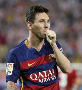 1-2. Messi derriba la resistencia del Atlético