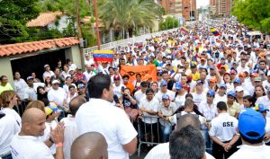Zulianos marcharon en respaldo a Leopoldo López