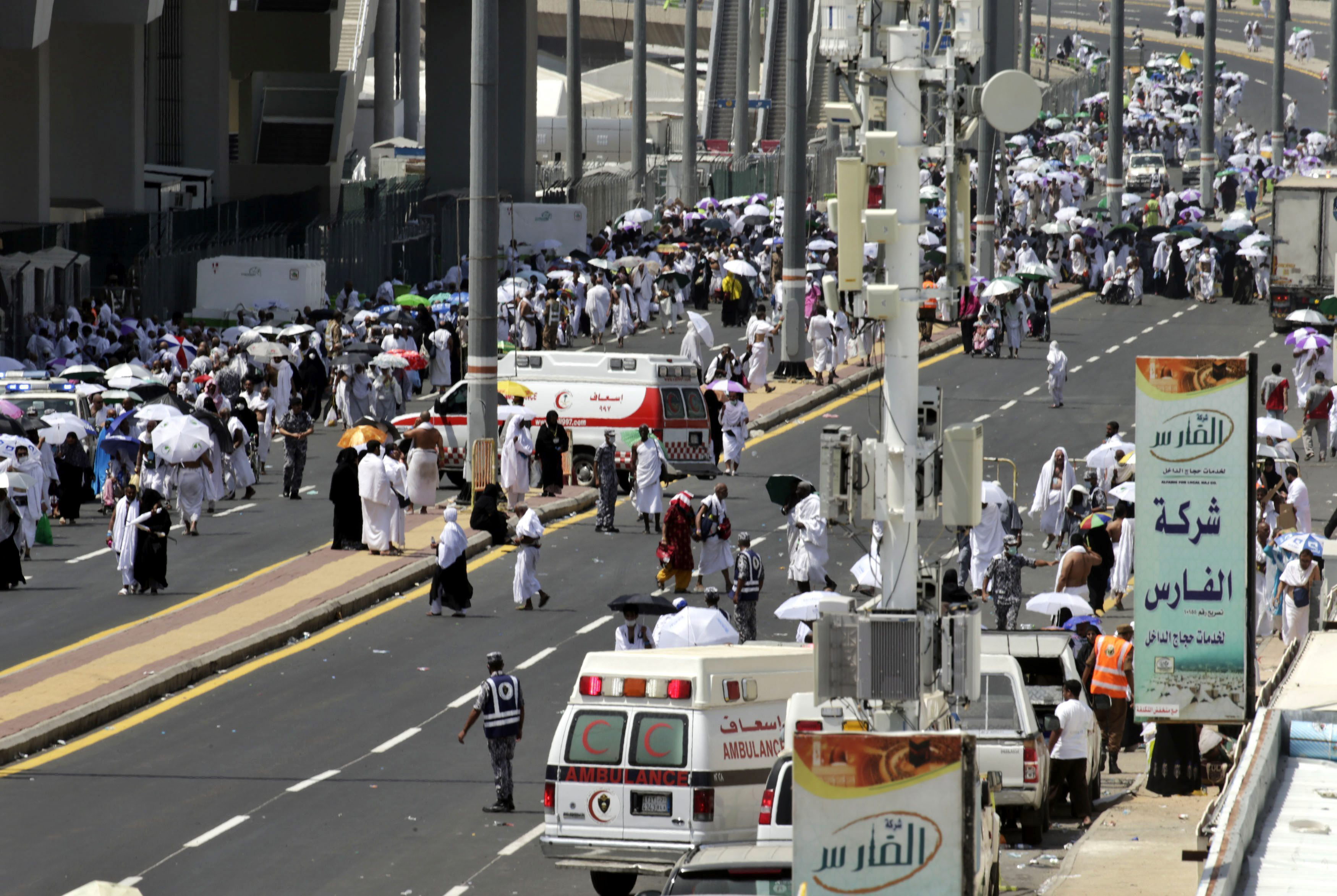 Al menos 717 muertos en estampida de peregrinos cerca de La Meca