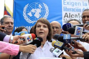 Mitzy Capriles: La ONU espera libertad de Ledezma