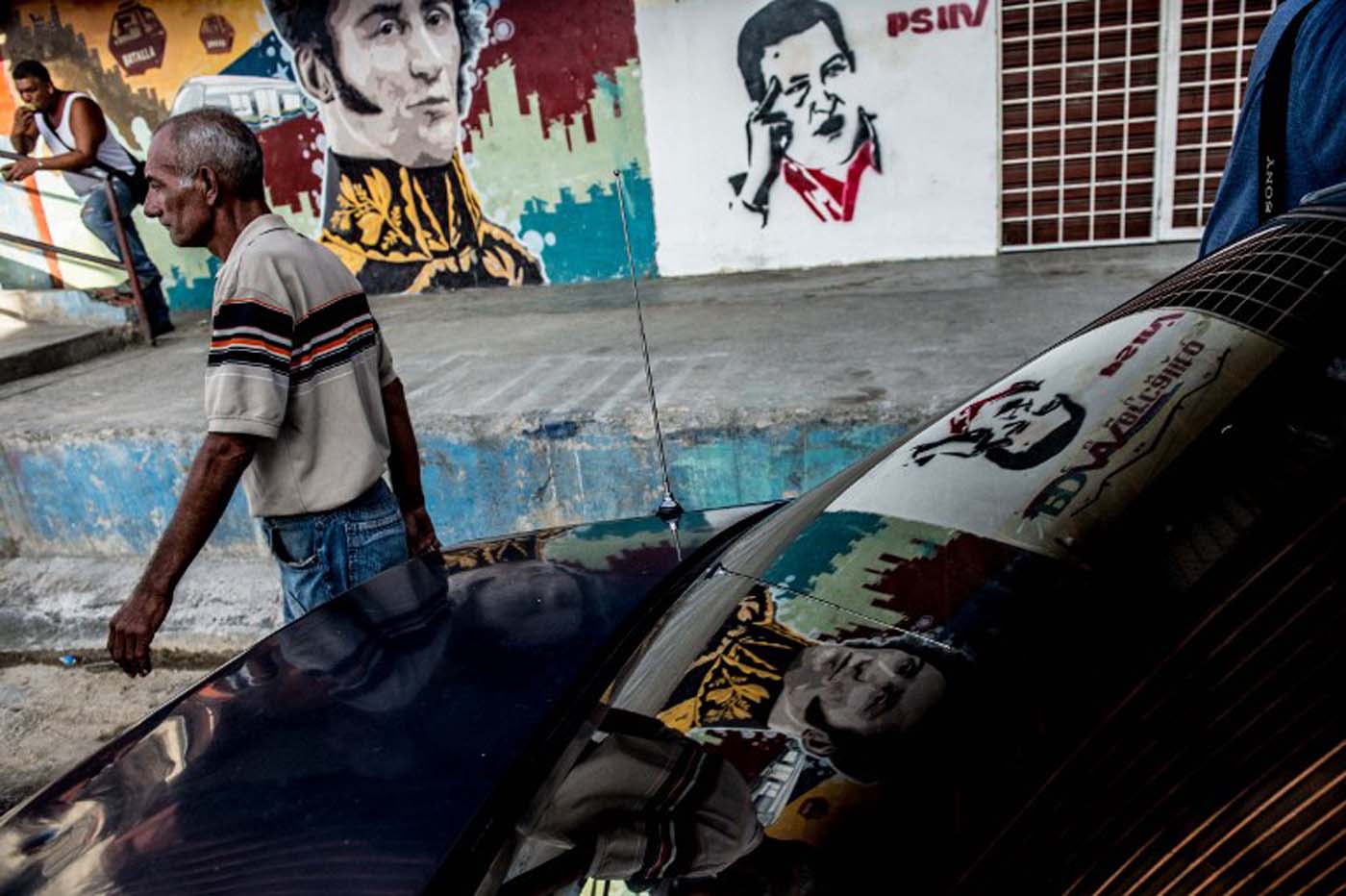 Retrato del cambio en una cuadra de Caracas