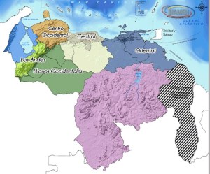 Lluvias débiles en Bolívar, Amazonas, Apure y parte de los Andes