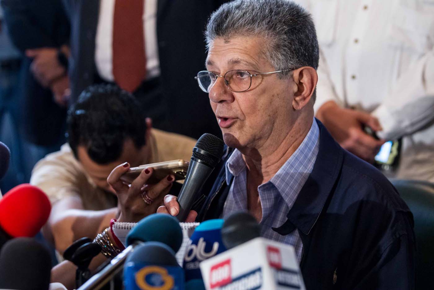 Ramos Allup: Cuando deba pedir excusas por algo mal hecho, lo haré personalmente