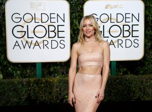 Kate Hudson robó miradas en los Golden Globes 2016