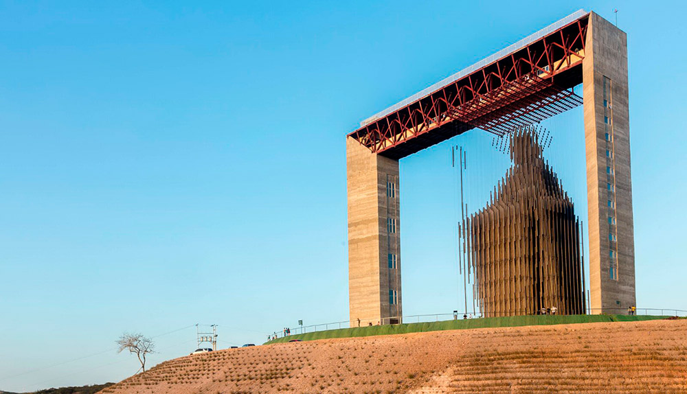 Conoce el monumento Manto de María en honor a la Divina Pastora (video)