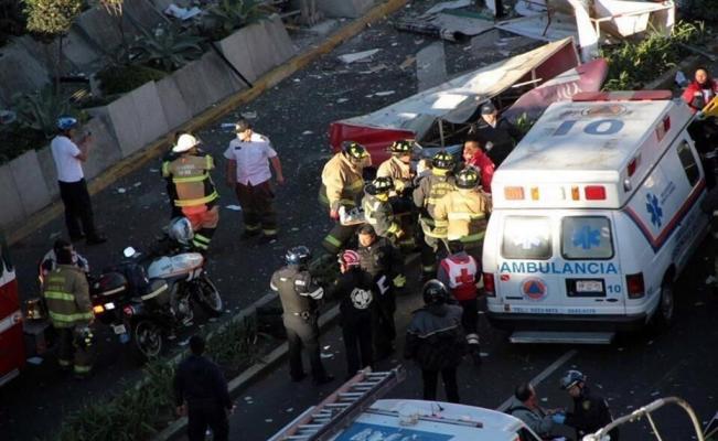 Ocho heridos deja explosión en cafetería de México por fuga de gas