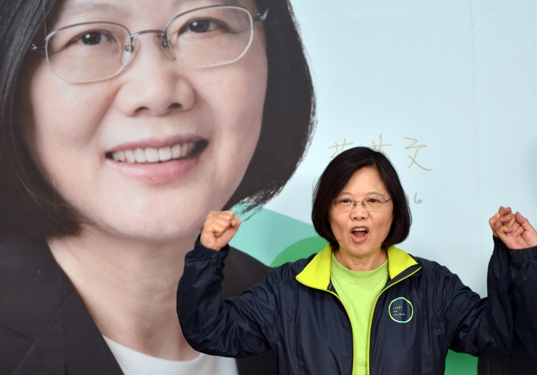 Tsai Ing-wen es la primera mujer presidenta de Taiwán