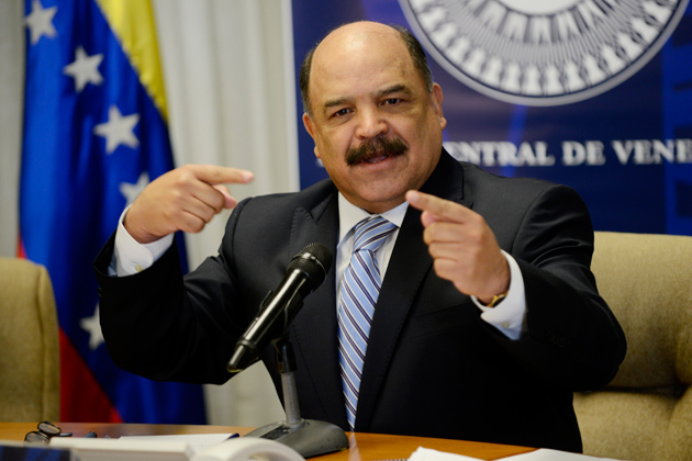 Nelson Merentes, presidente del Banco Central de Veenzuela / archivo