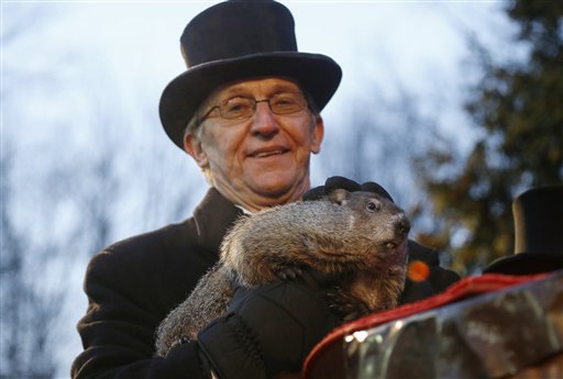 La marmota Phil predice que la primavera ya está en camino en Estados Unidos