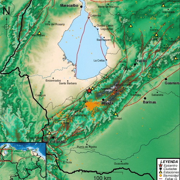 Sismo de magnitud 3.1 en El Vigía