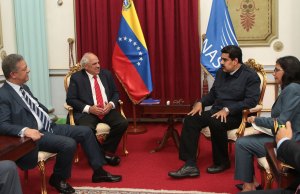 Maduro se reunió con el secretario general de Unasur Ernesto Samper