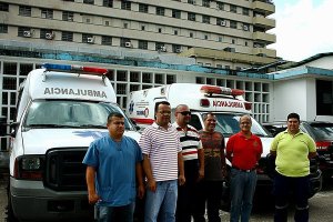 Dañadas las 4 ambulancias del Hospital Central de San Cristóbal