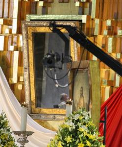 Cinco segundos de júbilo para ver un Papa emocionado ante la Virgen de Guadalupe