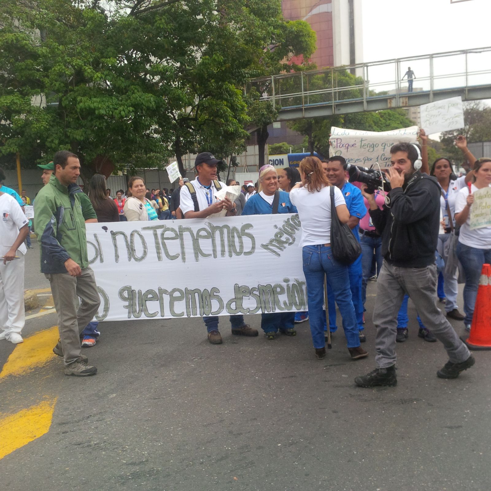 Concejal Del Rosario atendió demandas de los trabajadores de Salud Chacao