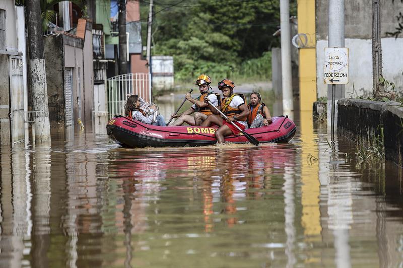 Se eleva a 26 el número de muertes por fuertes lluvias en Sao Paulo