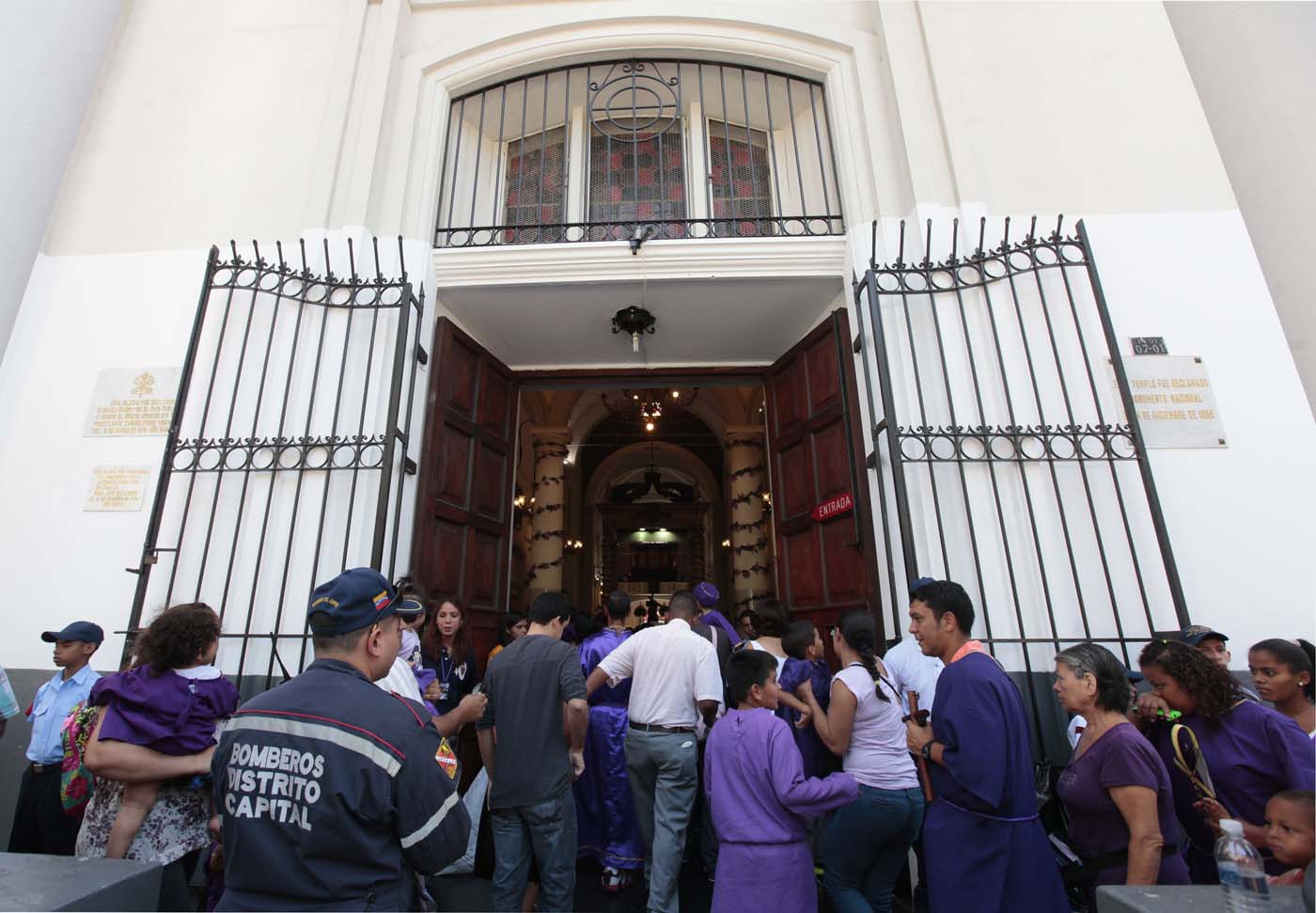 “Pretendieron sabotear la sagrada procesión del Nazareno de San Pablo… Son el anticristo”, dijo Maduro