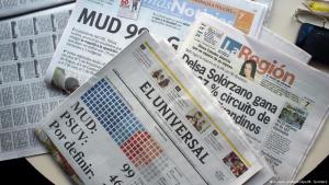 Deutsche Welle: Diarios venezolanos, entre la espada e Internet