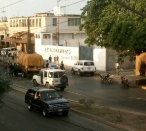 Saquearon camión de plátanos en Cumaná