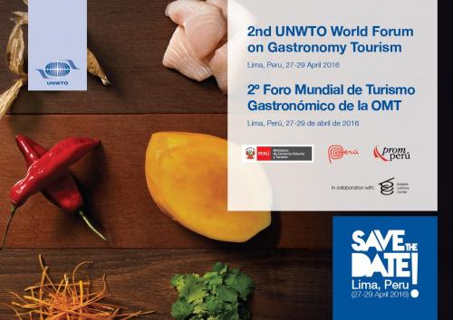 2º Foro Mundial de Turismo Gastronómico de la OMT