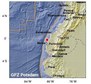 Nueva réplica de magnitud 6 sacudió las costas de Ecuador