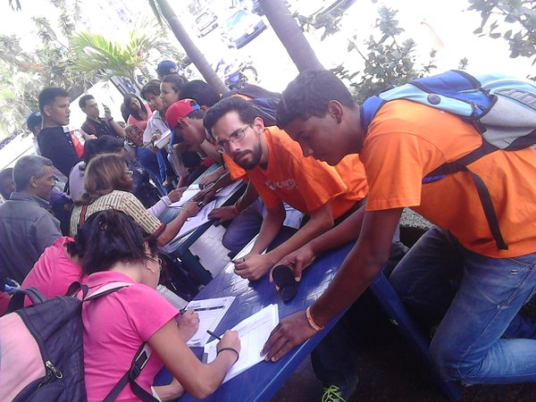 Jóvenes de VP en el Municipio Sucre se activaron por el  Revocatorio