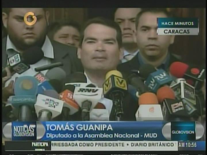 Guanipa denuncia que el gobierno prepara franelas de PJ para crear violencia