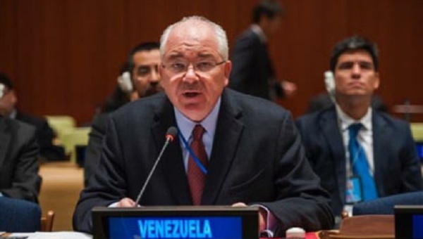 Rafael Ramírez, embajador de Venezuela ante la ONU 
