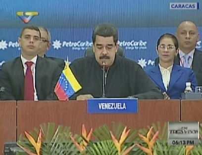Las caras de “entusiasmo” en la reunión de Petrocaribe mientras Maduro hablaba (Fotos + No te pierdas a Aristóbulo)
