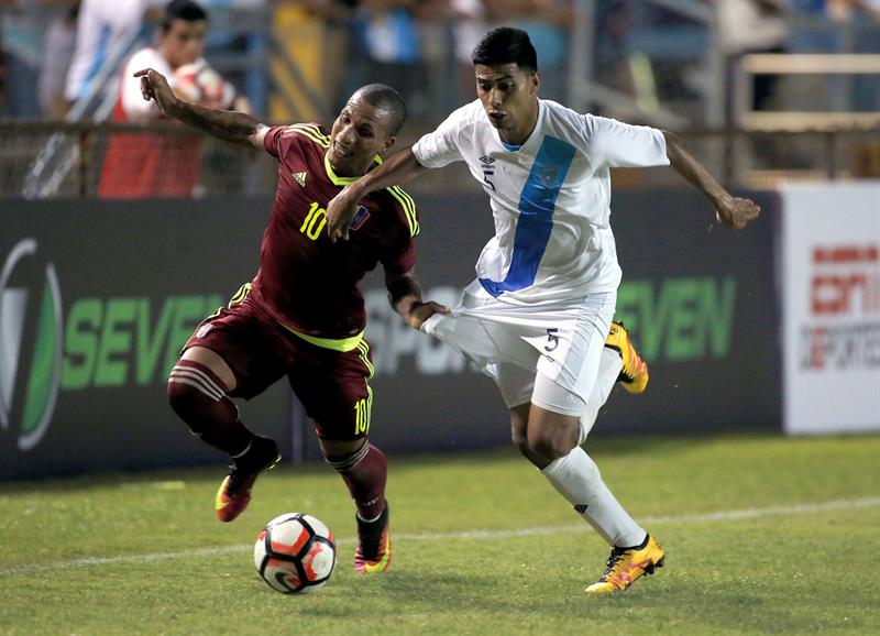 Venezuela empata con Guatemala 1-1 antes de la Copa América
