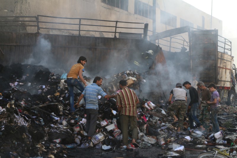 Mortífera oleada de bombardeos se abate sobre la ciudad siria de Alepo