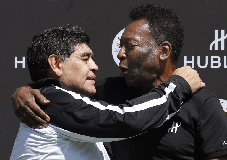 Pelé lamenta la muerte de Maradona: Un día jugaremos juntos en el cielo