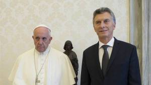 Macri agradece saludo del papa con cariño y respeto