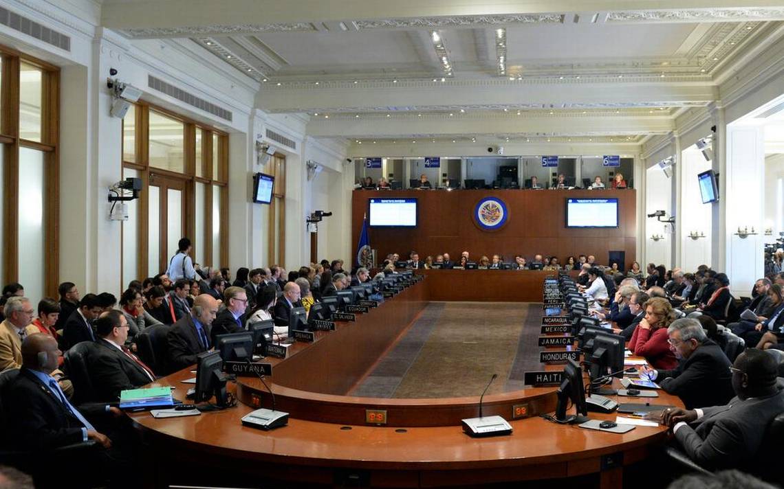OEA adopta declaración de apoyo a diálogo en Venezuela