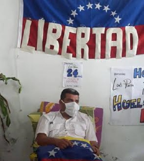 Diputado Luis Parra cumplió más de 24 horas en huelga de hambre sin obtener respuesta