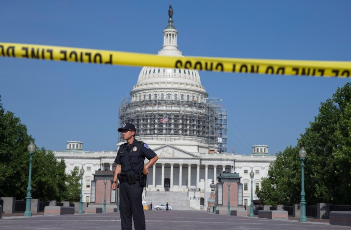 Levantan el cierre del Congreso de EEUU activado por una alerta de seguridad